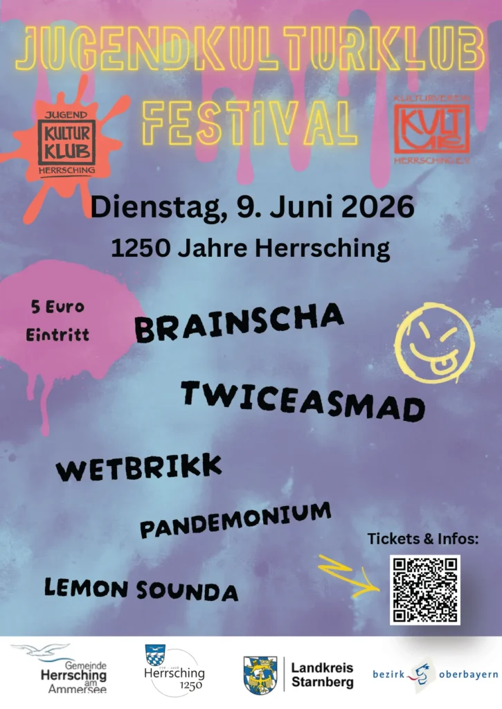 Jugendkulturklub-Festival Flyer Seite 1